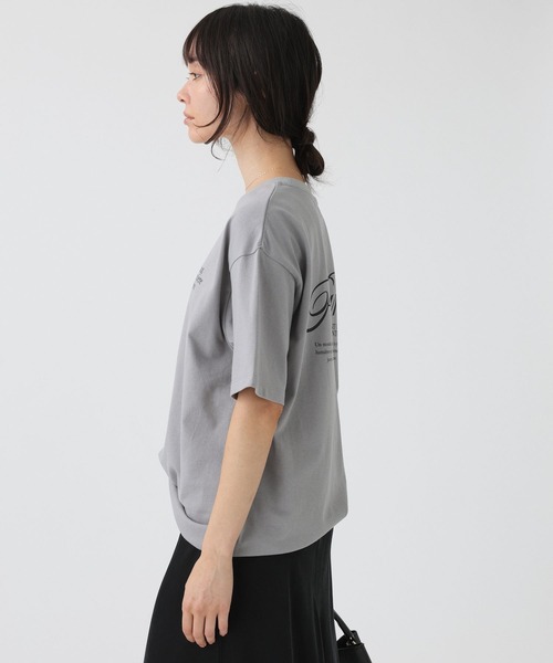 ＋81BRANCA（ハチイチブランカ）の「【81BRANCA】＜別注＞Petillant TEE（Tシャツ/カットソー・レディース・グレー/ホワイト・フリー）」の22枚目の写真