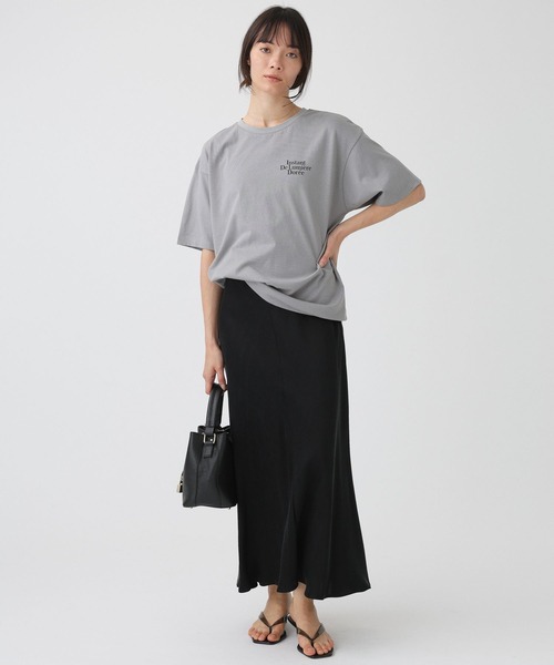 ＋81BRANCA（ハチイチブランカ）の「【81BRANCA】＜別注＞Petillant TEE（Tシャツ/カットソー・レディース・グレー/ホワイト・フリー）」の12枚目の写真