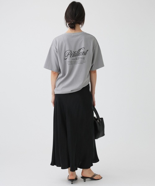 ＋81BRANCA（ハチイチブランカ）の「【81BRANCA】＜別注＞Petillant TEE（Tシャツ/カットソー・レディース・グレー/ホワイト・フリー）」の15枚目の写真