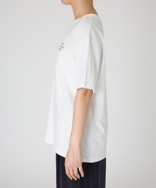 ＋81BRANCA（ハチイチブランカ）の「【81BRANCA】＜別注＞Petillant TEE（Tシャツ/カットソー・レディース・グレー/ホワイト・フリー）」の5枚目の写真