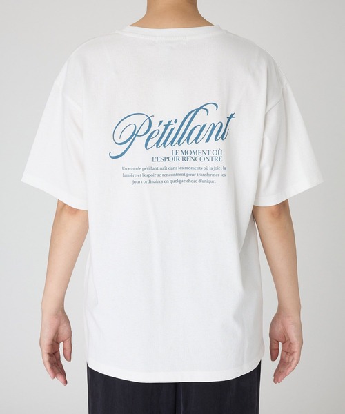 ＋81BRANCA（ハチイチブランカ）の「【81BRANCA】＜別注＞Petillant TEE（Tシャツ/カットソー・レディース・グレー/ホワイト・フリー）」の6枚目の写真