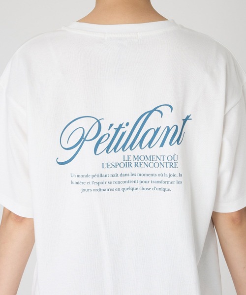 ＋81BRANCA（ハチイチブランカ）の「【81BRANCA】＜別注＞Petillant TEE（Tシャツ/カットソー・レディース・グレー/ホワイト・フリー）」の7枚目の写真