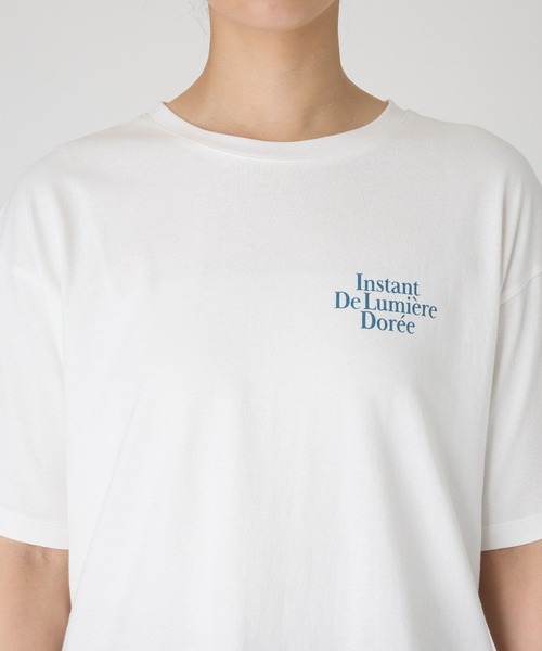＋81BRANCA（ハチイチブランカ）の「【81BRANCA】＜別注＞Petillant TEE（Tシャツ/カットソー・レディース・グレー/ホワイト・フリー）」の8枚目の写真