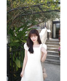 Summer Tweed Compact Mini Dress