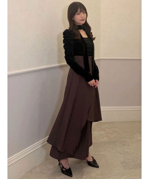 MERCURYDUO(マーキュリーデュオ)の「イレヘムトレンチスカート(スカート・レディース・ベージュ/ブラウン・FREE)」の22枚目の写真