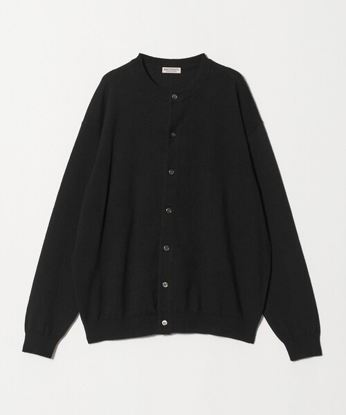 BEAUTY&YOUTH UNITED ARROWS(ビューティーアンドユースユナイテッドアローズ)の「フェザーヤーン クルーネック カーディガン ウォッシャブル(カーディガン/ボレロ・メンズ・ナチュラル/ブラック・S/M/XL/L)」の16枚目の写真
