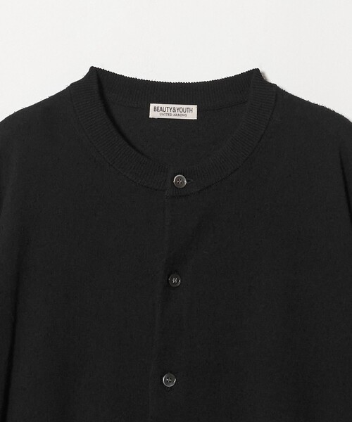 BEAUTY&YOUTH UNITED ARROWS(ビューティーアンドユースユナイテッドアローズ)の「フェザーヤーン クルーネック カーディガン ウォッシャブル(カーディガン/ボレロ・メンズ・ナチュラル/ブラック・S/M/XL/L)」の17枚目の写真