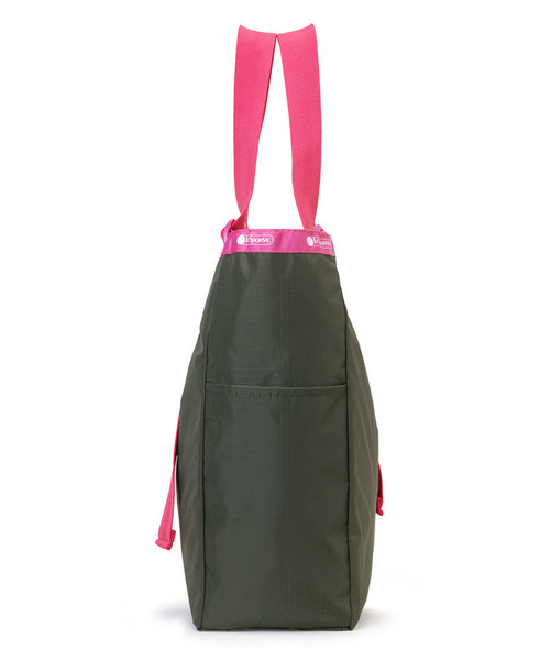 LeSportsac(レスポートサック)の「LG HANDLE ADJ TOTE アボカド/ベージュピンクウェビング(トートバッグ・レディース・グリーン・FREE)」の5枚目の写真