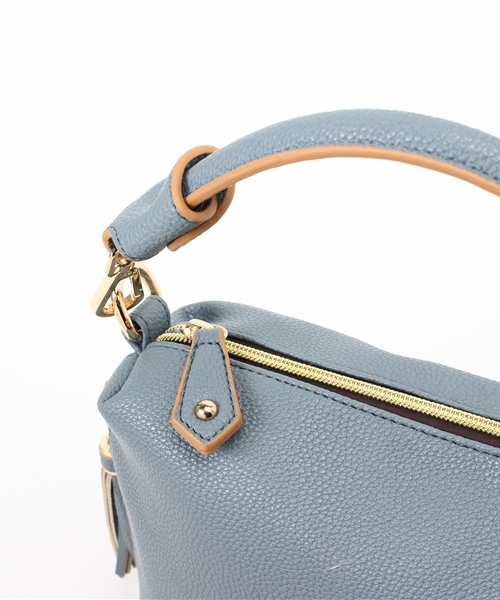 INTERPLANET WINGS（インタープラネットウィング）の「カラー合皮バッグ（トートバッグ・レディース・オレンジ/ブルー/グリーン/アイボリー・FREE）」の8枚目の写真