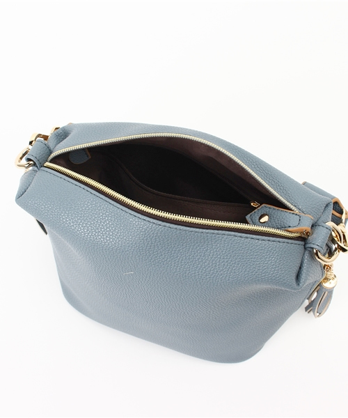 INTERPLANET WINGS（インタープラネットウィング）の「カラー合皮バッグ（トートバッグ・レディース・オレンジ/ブルー/グリーン/アイボリー・FREE）」の10枚目の写真