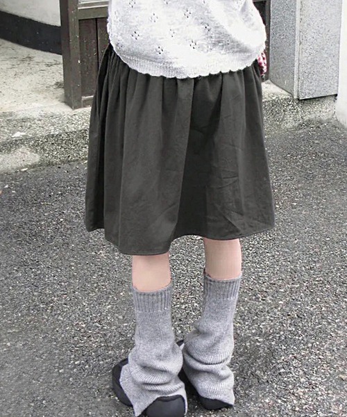 core core(コアコア)の「切替ひざ丈スカート(スカート・レディース・グレー/ブラック・S/L/M)」の11枚目の写真