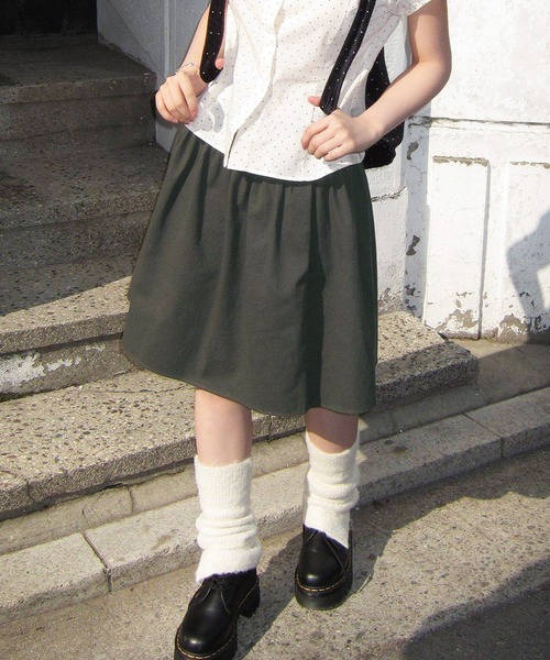 core core(コアコア)の「切替ひざ丈スカート(スカート・レディース・グレー/ブラック・S/L/M)」の12枚目の写真