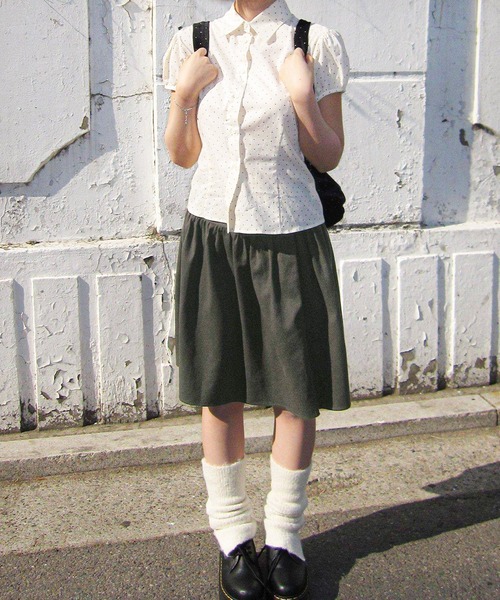 core core(コアコア)の「切替ひざ丈スカート(スカート・レディース・グレー/ブラック・S/L/M)」の13枚目の写真