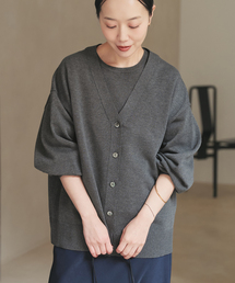 plage | 《一部店舗・WEB限定追加》sweat kn nuance カーディガン 2(カーディガン/ボレロ)