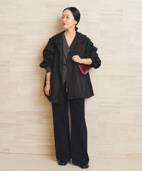 plage(プラージュ)の「《一部店舗・WEB限定追加》sweat kn nuance カーディガン 2(カーディガン/ボレロ・レディース・チャコールグレー/ライトグレー・FREE)」の9枚目の写真