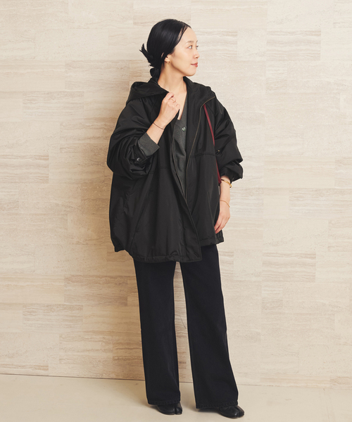 plage(プラージュ)の「《一部店舗・WEB限定追加》sweat kn nuance カーディガン 2(カーディガン/ボレロ・レディース・チャコールグレー/ライトグレー・FREE)」の21枚目の写真