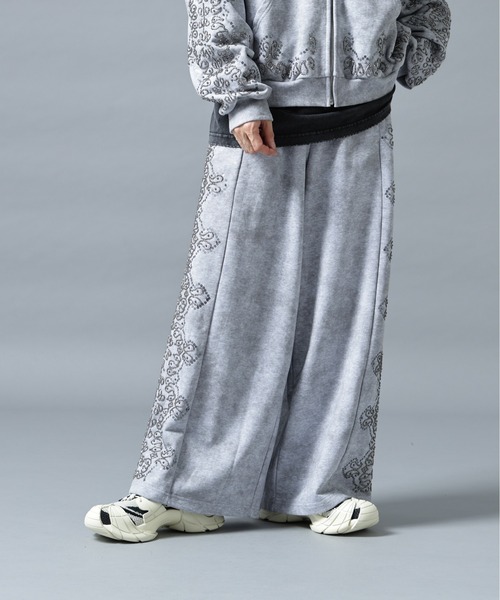 DANKE SCHON（ダンケシェーン）の「DankeSchon/ダンケシェーン/BIJOU SWEAT PANTS（スウェットパンツ・メンズ・グレー/ブラック・L/M）」の6枚目の写真