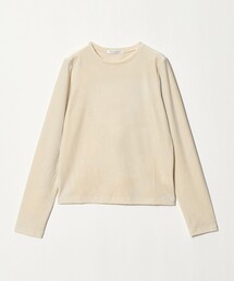 ベロア ロングスリーブTシャツ ウォッシャブル