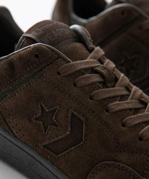 CONVERSE(コンバース)の「CONVERSE WEAPON SUEDE OX(スニーカー・メンズ・ダークブラウン・27/28)」の3枚目の写真