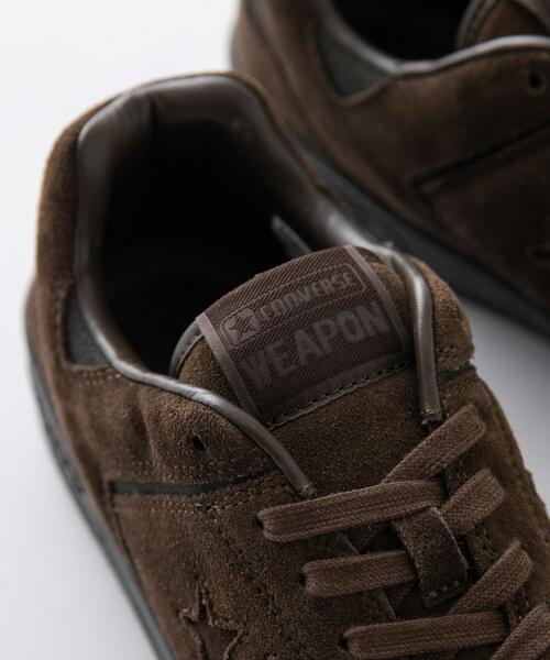 CONVERSE(コンバース)の「CONVERSE WEAPON SUEDE OX(スニーカー・メンズ・ダークブラウン・27/28)」の6枚目の写真
