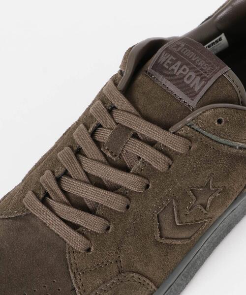 CONVERSE(コンバース)の「CONVERSE WEAPON SUEDE OX(スニーカー・メンズ・ダークブラウン・27/28)」の12枚目の写真