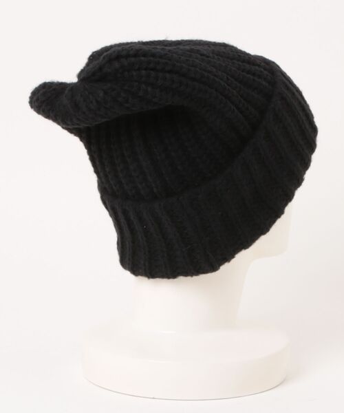 BEN DAVIS(ベンデイビス)の「《BEN DAVIS》LOW GAUGE KNIT CAP/ベンデイビス ローゲージニットキャップ(ニットキャップ/ビーニー・メンズ・チャコールグレー/ブラック・FREE)」の3枚目の写真