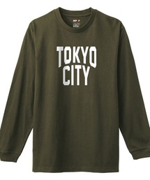 NIPOP(ニポップ) 長袖Tシャツ 東京 ロゴ プリント インバウンド お土産 ロンT トップス レディース