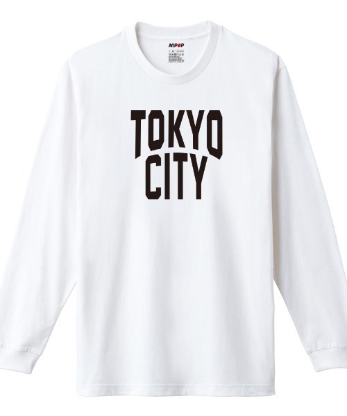 NIPOP(ニポップ)の「NIPOP(ニポップ) 長袖Tシャツ 東京 ロゴ プリント インバウンド お土産 ロンT トップス レディース(Tシャツ/カットソー・レディース・アーミー/ホワイト/ブラック/ヘザーグレー・S/XS)」の2枚目の写真