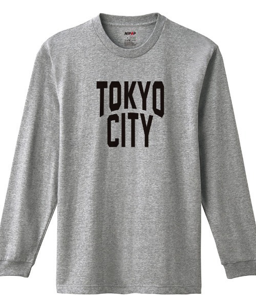 NIPOP(ニポップ)の「NIPOP(ニポップ) 長袖Tシャツ 東京 ロゴ プリント インバウンド お土産 ロンT トップス レディース(Tシャツ/カットソー・レディース・アーミー/ホワイト/ブラック/ヘザーグレー・S/XS)」の4枚目の写真