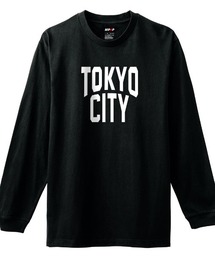 NIPOP（ニポップ） 長袖Tシャツ 東京 ロゴ プリント インバウンド お土産 ロンT トップス レディース
