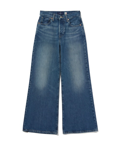 Levi's（リーバイス）の「Levi's/リーバイス BLUETAB(TM) ハイライズ フレアジーンズ（デニムパンツ・レディース・ダークインディゴブルー・26inch/25inch/24inch/23inch/28inch/27inch）」の5枚目の写真