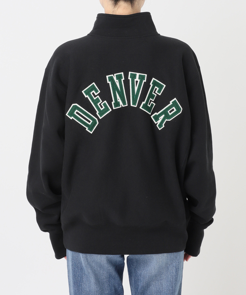 Spick & Span（スピックアンドスパン）の「Champion / チャンピオン REVERSE WEAVE(R) HALF ZIP SWEAT（スウェット・レディース・アイボリー/ブラック・MEDIUM）」の20枚目の写真