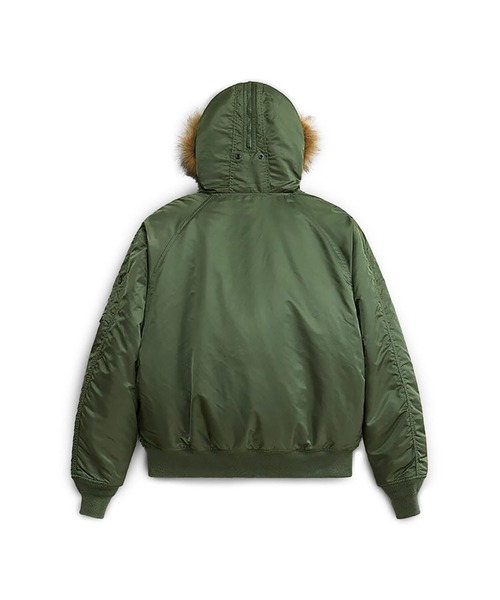Alpha Industries(アルファインダストリーズ)の「ALPHA-N-2B・HERITAGE FIT PARKA(その他アウター・メンズ・ブラック/カーキ・L/M)」の21枚目の写真