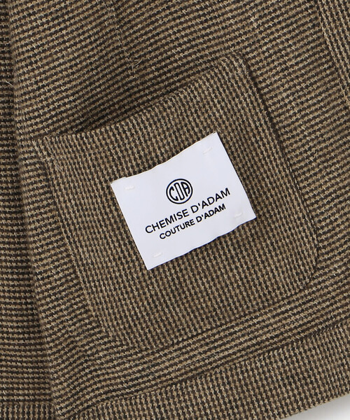 Bshop(ビショップ)の「CHEMISE D'ADAM | 〈別注〉SHIRT JACKET BROWN WOMEN(テーラードジャケット・レディース・ブラウン系その他・36)」の12枚目の写真