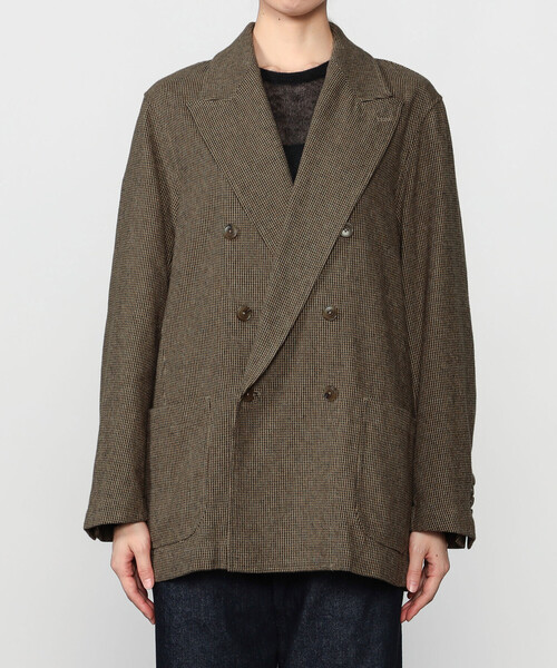 Bshop(ビショップ)の「CHEMISE D'ADAM | 〈別注〉SHIRT JACKET BROWN WOMEN(テーラードジャケット・レディース・ブラウン系その他・36)」の14枚目の写真