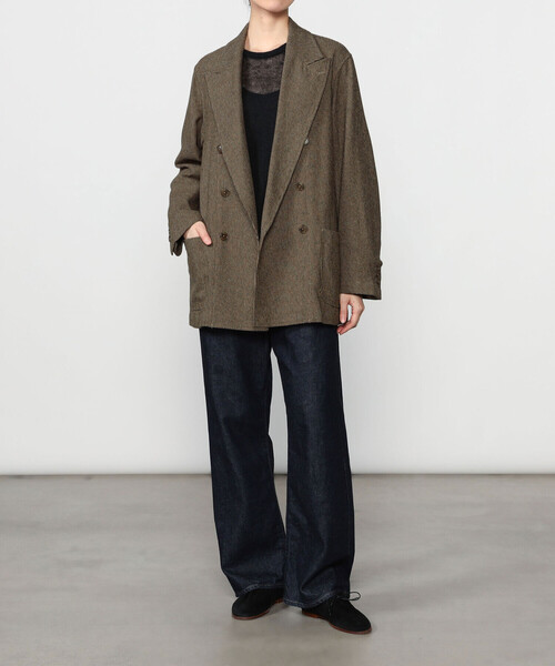 Bshop(ビショップ)の「CHEMISE D'ADAM | 〈別注〉SHIRT JACKET BROWN WOMEN(テーラードジャケット・レディース・ブラウン系その他・36)」の7枚目の写真