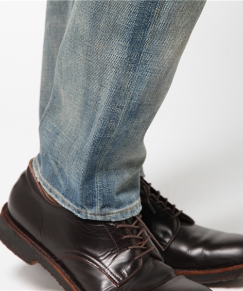 Denim & Supply Ralph Lauren（デニムアンドサプライラルフローレン）の「D&S プロスペクト スリム モト ジーンズ（デニムパンツ・メンズ・ブルー系9・36/32/30/30/32/32/28/30/29/30/30/32/32/30/33/30/28/32/31/30/33/32/34/32/29/32/31/32）」の2枚目の写真