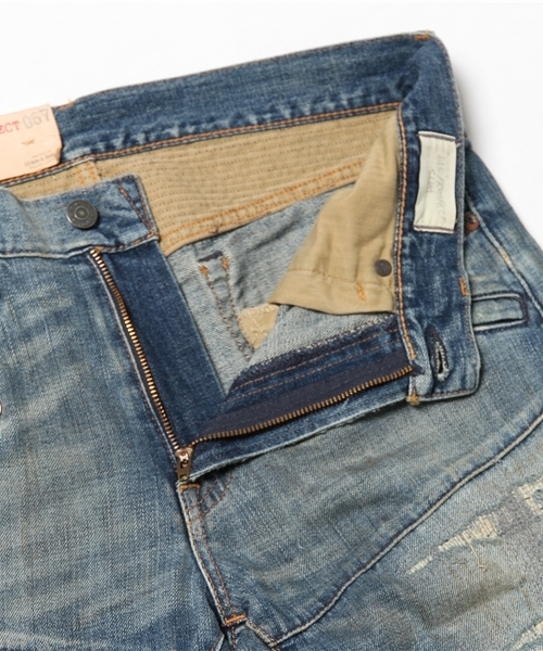 Denim & Supply Ralph Lauren（デニムアンドサプライラルフローレン）の「D&S プロスペクト スリム モト ジーンズ（デニムパンツ・メンズ・ブルー系9・36/32/30/30/32/32/28/30/29/30/30/32/32/30/33/30/28/32/31/30/33/32/34/32/29/32/31/32）」の3枚目の写真