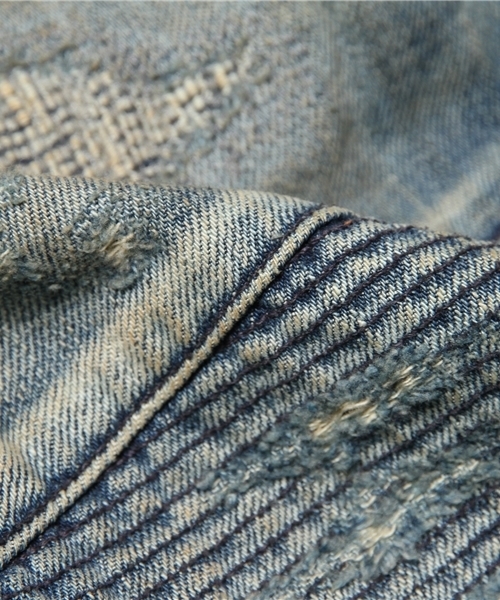 Denim & Supply Ralph Lauren（デニムアンドサプライラルフローレン）の「D&S プロスペクト スリム モト ジーンズ（デニムパンツ・メンズ・ブルー系9・36/32/30/30/32/32/28/30/29/30/30/32/32/30/33/30/28/32/31/30/33/32/34/32/29/32/31/32）」の6枚目の写真