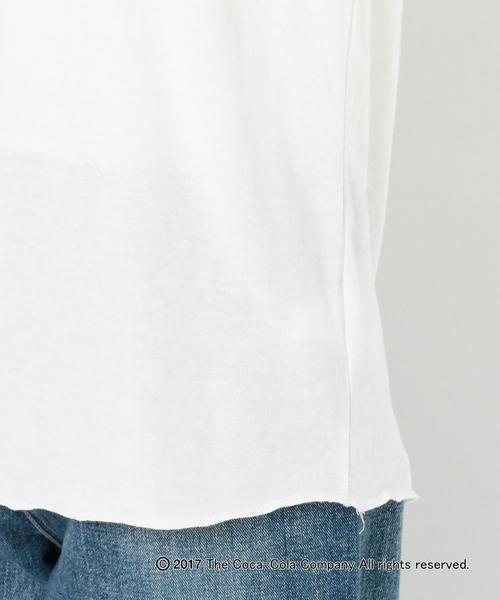 Another Edition（アナザーエディション）の「Dr pepperﾛｺﾞT（Tシャツ/カットソー・レディース・ホワイト・FREE）」の8枚目の写真