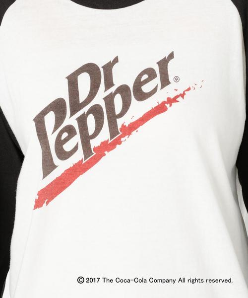 Another Edition（アナザーエディション）の「Dr pepperﾛｺﾞT（Tシャツ/カットソー・レディース・ホワイト・FREE）」の9枚目の写真