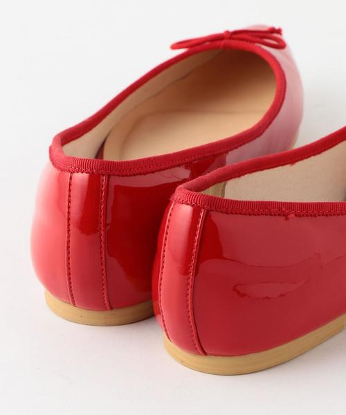green label relaxing(グリーンレーベルリラクシング)の「RF POINTED FLAT バレエシューズ ◆(バレエシューズ・レディース・レッド/ライトグレー/ベージュ/ブラック・S(22.5)/L(24.5)/LL(25.5)/M(23.5))」の14枚目の写真