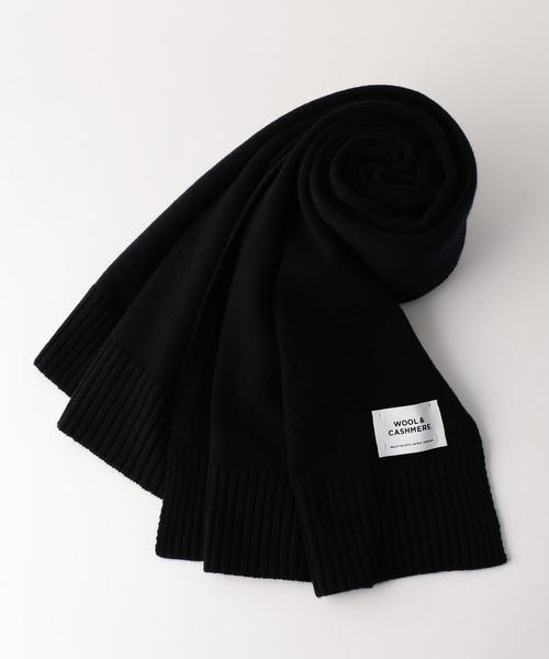 BEAUTY&YOUTH UNITED ARROWS（ビューティーアンドユースユナイテッドアローズ）の「BY ウールカシミヤストール 60×170 ◆（ストール/ショール・レディース・ライトグレー/ベージュ/ライトブルー/ネイビー・FREE）」の4枚目の写真