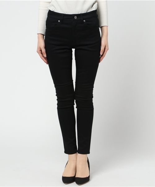 Honeys（ハニーズ）の「スリムカラースキニ―パンツ （その他パンツ・レディース・ブラック・L/M/S/SS）」の2枚目の写真