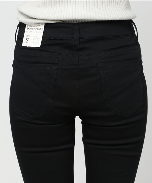 Honeys（ハニーズ）の「スリムカラースキニ―パンツ （その他パンツ・レディース・ブラック・L/M/S/SS）」の6枚目の写真