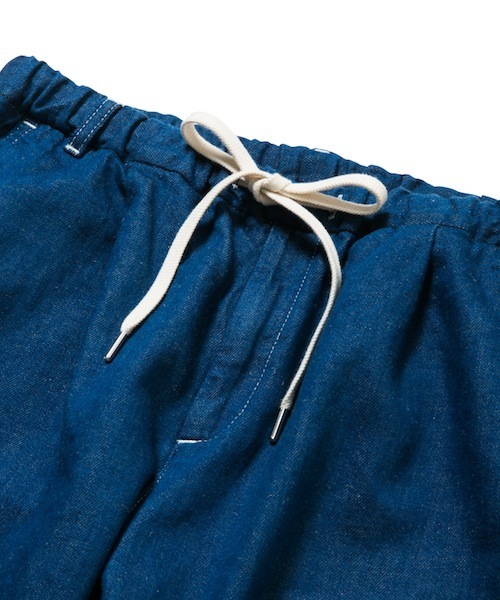 rehacer（レアセル）の「Ochre : Kojima Hemp Denim Pants Made in OKAYAMA Japan（デニムパンツ・メンズ・インディゴブルー・SMALL/LARGE/MEDIUM）」の2枚目の写真