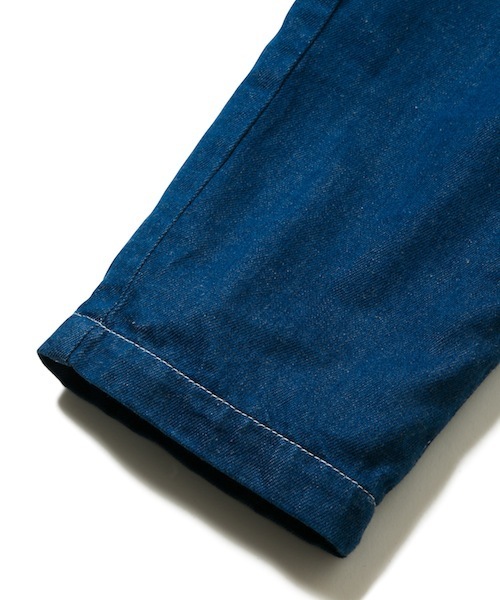 rehacer（レアセル）の「Ochre : Kojima Hemp Denim Pants Made in OKAYAMA Japan（デニムパンツ・メンズ・インディゴブルー・SMALL/LARGE/MEDIUM）」の4枚目の写真