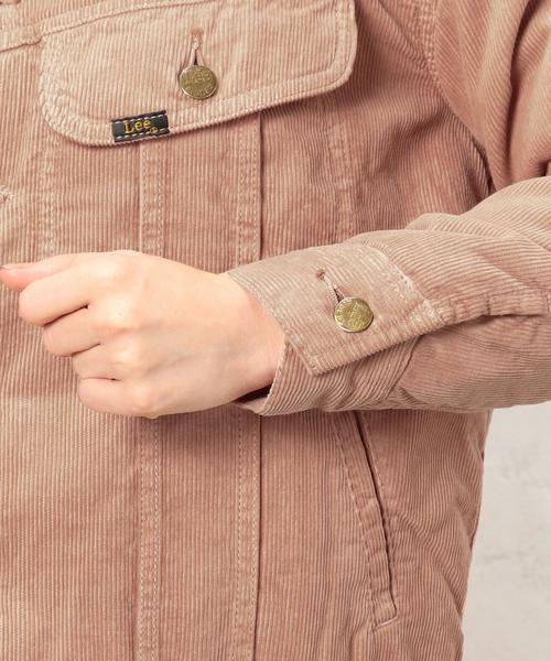 Lee（リー）の「■■■[別注]CB LEE(リー)×GLR CB ボア STORM RIDERS ◆（ブルゾン・レディース・ダークグレー/ベージュ/ライトピンク・FREE）」の18枚目の写真