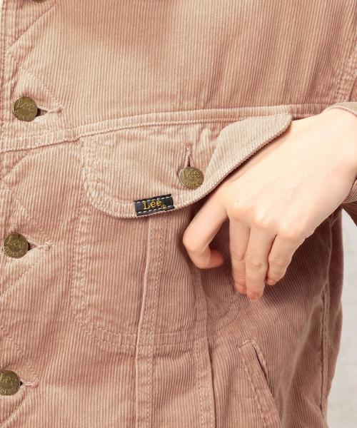 Lee（リー）の「■■■[別注]CB LEE(リー)×GLR CB ボア STORM RIDERS ◆（ブルゾン・レディース・ダークグレー/ベージュ/ライトピンク・FREE）」の15枚目の写真