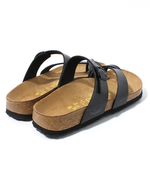 BIRKENSTOCK（ビルケンシュトック）の「TABORA/タボラ　ラーガートブラック (MEN&WOMEN)（サンダル・メンズ・ブラック・35/36/37/38/39/40/41/42/43）」の4枚目の写真
